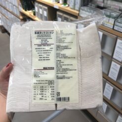 Bông Tẩy Trang Muji Cut Cotton Ecru 180 Miếng Bông Tẩy Trang Muji Cut Cotton Ecru 180 Miếng