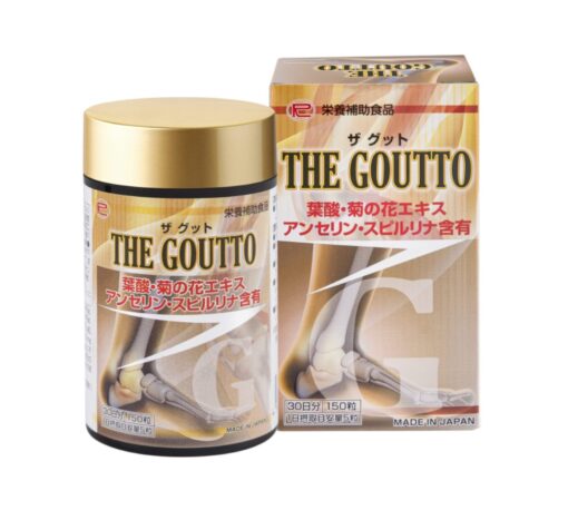 Viên uống hỗ trợ điều trị gout ribeto shoji the goutto 150 viên