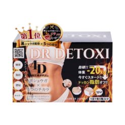 Viên Uống Giảm Cân Dr Detoxi 4D Của Nhật Bản Hộp 30 Gói
