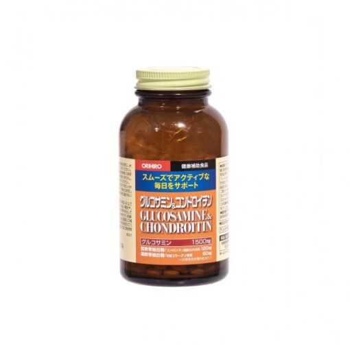 Viên uống bổ xương khớp cao cấp glucosamine và chondroitin orihiro 480 viên