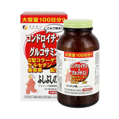 Viên uống hỗ trợ xương khớp glucosamine và chondroitin fine japan