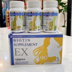 Viên uống hỗ trợ mọc tóc best biotin supplement ex