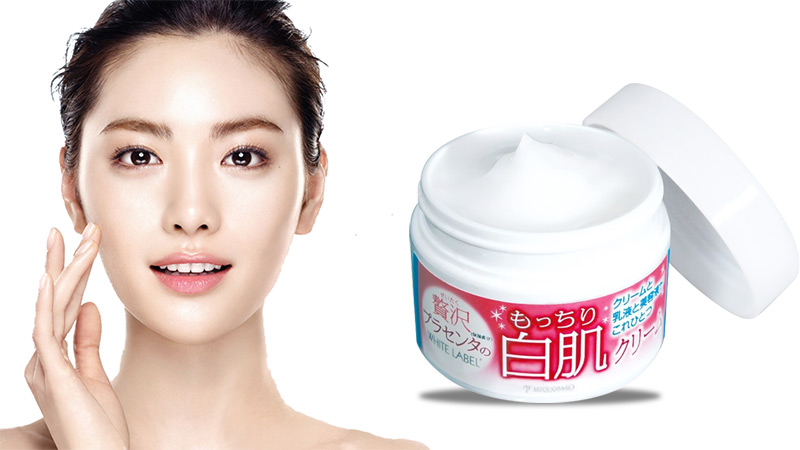 Kem dưỡng ẩm trắng da Placenta White Label Premium 60g