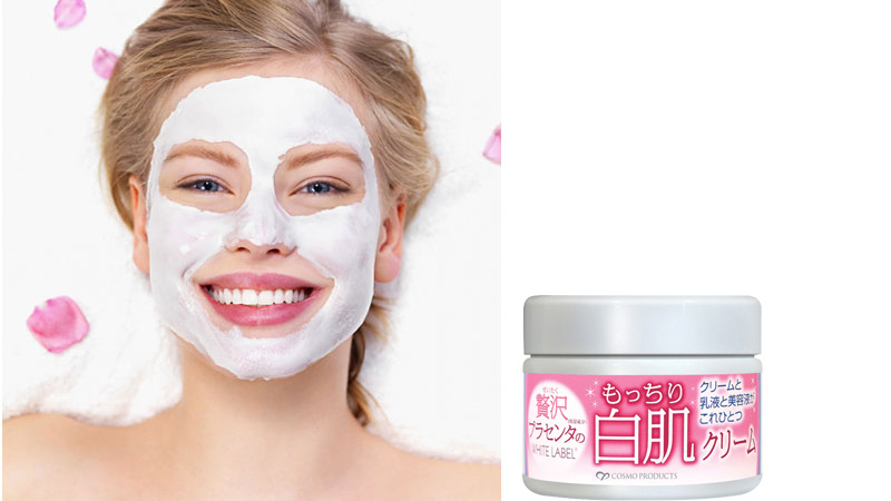 Kem dưỡng ẩm trắng da Placenta White Label Premium 60g