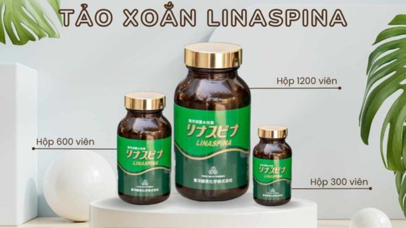 Tảo Biển Linaspina 1200 Viên Nội Địa Nhật Review tảo Linaspina cao cấp của Nhật Bản có tốt không?